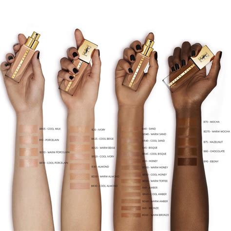 ysl touche eclat foundation swatches bd25|YSL beauty foundation shades.